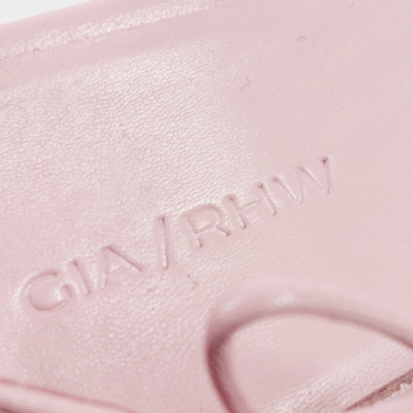 New GIA BORGHINI Giaborghini Strappy Wedge Pink Sandals A338 - Picture 10 of 13